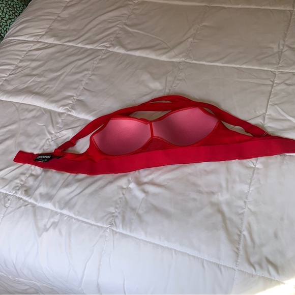 PINK SPORTS BRA MED - Picture 3 of 4